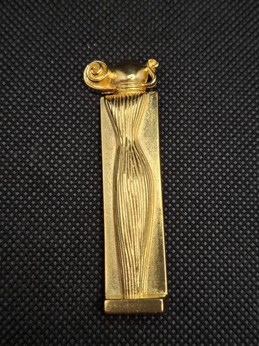 Broche givenchy paris doré - broche,