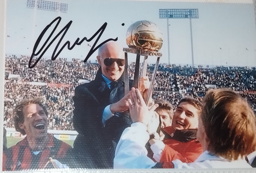 Autografo arrigo sacchi - autografo, foto