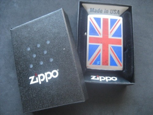 Briquet zippo drapeau anglais - briquet,
