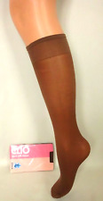 Mi-Bas chaussette nylon 40D couleur Café "CLIO Libra" ITALIE Taille Unique