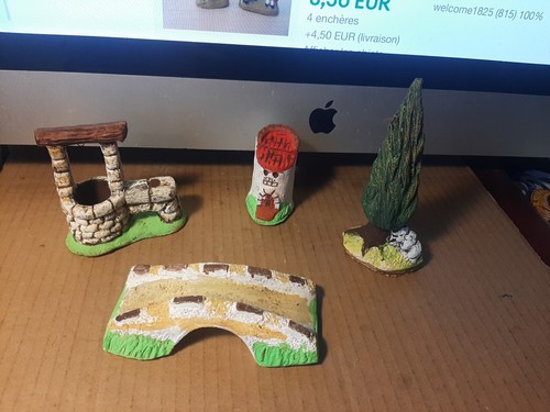 Lot décor pour crèche - décor,