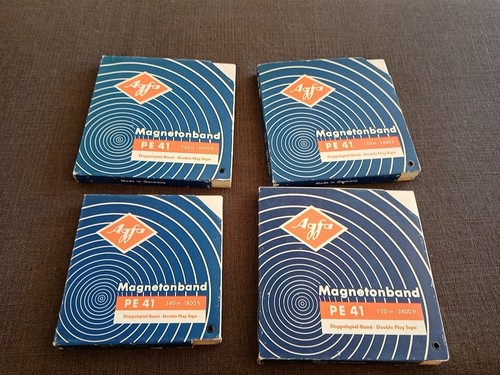 Lot agfa 41 - agfa, magnetonband
