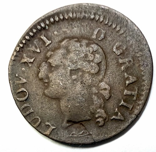 Pièce liard 1778 - liard, (aix)