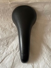 selle velo en cuir noir