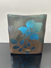 VASE PATE DE VERRE DÉGAGÉ A