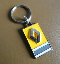 Porte clé métal émail Automobiles RENAULT Garage 39100 Dole Sport.