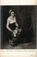 CPA Salon de PARIS E. DÉCISY