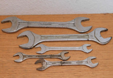 LOT 5 FACOM 44 32 30 17 16 15 14 13 CLE à fourche PLATE OUTILS vanachrome