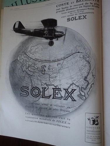 Carburateur solex avion costes - carburateur,