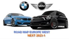 Road Map BMW - MINI - Europe WEST NEXT 2023-1 USB