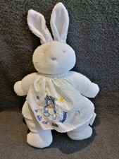 Doudou  peluche Lapin blanc