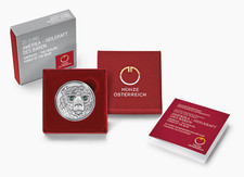Coffret 20€ Euros Autriche Argent 925 Ours / Bear Swarovski 2023