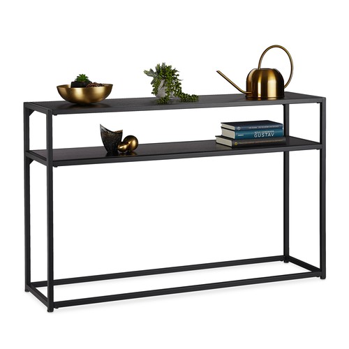 Console table appoint noire - console, d'appoint