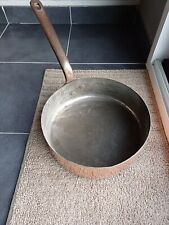 Sauteuse cuivre Mauviel Grands Magasins du Louvre  ø27 french copper No Gaillard