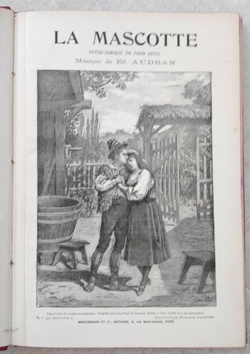 Audran mascotte partition - audran,