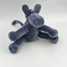 Doudou ane bleu marine poudre d'étoiles NOUKIE'S 20 cm - 35525