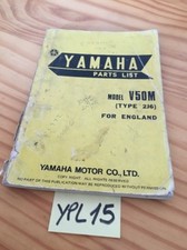 Yamaha parts list V50M 2J6 V50 M V 50 catalogue pièce détachée part catalog