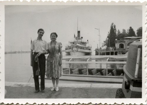 Couple port fluvial maritime