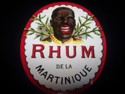 Rare étiquette ancienne rhum - étiquette,