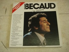 GILBERT BECAUD En public- Coffret 3 LP