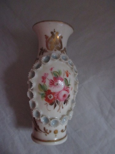 Ancien vase miniature peint