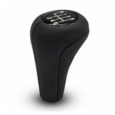 6 Vitesse Manuel PU Cuir Pommeau Levier Bâton Pour BMW 3er 5er E30 E36 E46 X1 X3