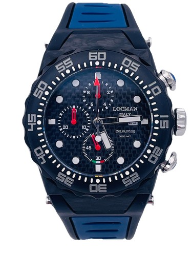 Montre locman mare carbone - montre,