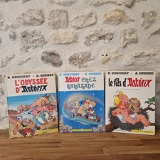 LOT BD ASTERIX EO EDITION ORIGINALE - CHEZ RAZHADE, LE FILS D'ASTERIX, L'ODYSEE