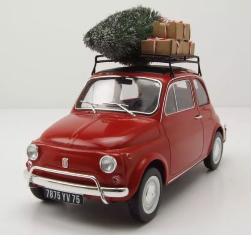 Norev fiat 500 1968 rouge - fiat,