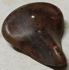 Cyclisme - ancienne Selle Cuir