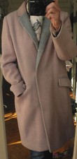 Manteau ETAM 42 gris clair et rose clair