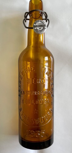 Bouteille ancienne bière - bouteille,