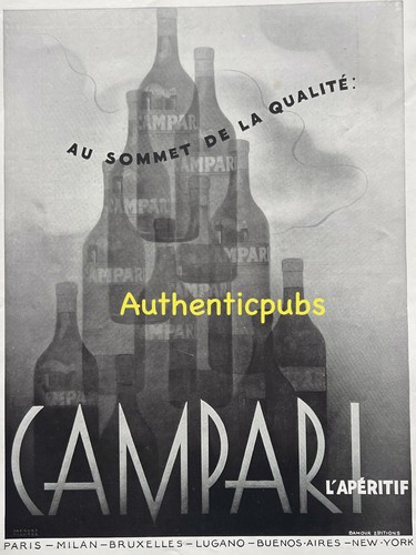 Publicite campari aperitif - publicite,
