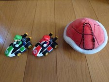 Kyosho Egg Mario Kart 8 Pull Back Types Mario Luigi (Spiny Shell Chain Mascots)