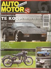 AUTO MOTOR KLASSIEK 2011 6 PORSCHE 944 S2 CAB SPITFIRE 1500 FORD CAPRI 2.0 S V6