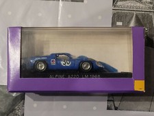 VOITURE 1/43 RENAULT ALPINE A220 LM 1968 RENAULT BOUTIQUE SOLIDO NUMERO 30