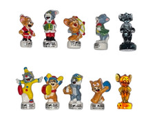 Série complète de 10 fèves