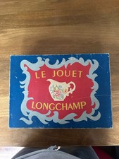 "Le Jouet Longchamp" dinette/service à thé miniature en faïence boite d'origine