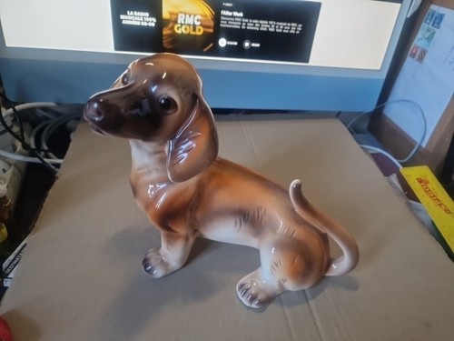 Ceramique chien teckel h - chien, 18