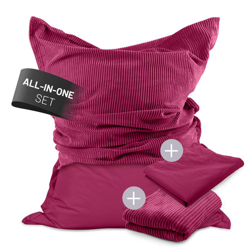 Lumaland outdoor pouf - +, housse