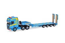 HERPA - Camion avec porte-engin 4 essieux MARTIN WITTWER – SCANIA CR20 6x4 - ...