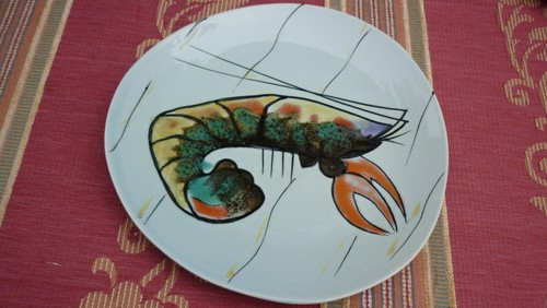 Assiette faience pornic - de, /