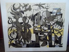 Claude VENARD (1913-1999) Lithographie composition signée et numérotée P1693 XL