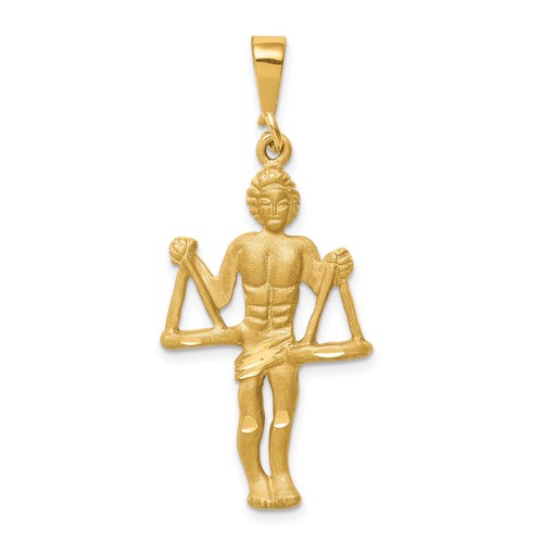 14k yellow gold - yellow, satin