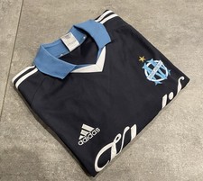 Maillot officiel Adidas Olympique de Marseille OM Khalifa 2001 jamais porté L