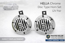 HELLA Chrome Disc Type Horn