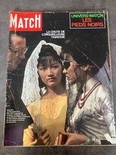 PARIS MATCH N°762  16 novembre 196 Mme Nhu Les pieds noirs Ingrid Bergman K44