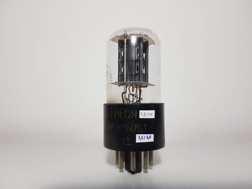 6sn7gt raytheon symetrical - 6sn7gt,