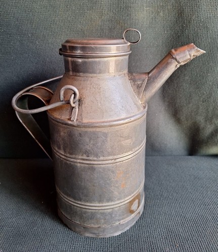 Ancien bidon lait acier - de,