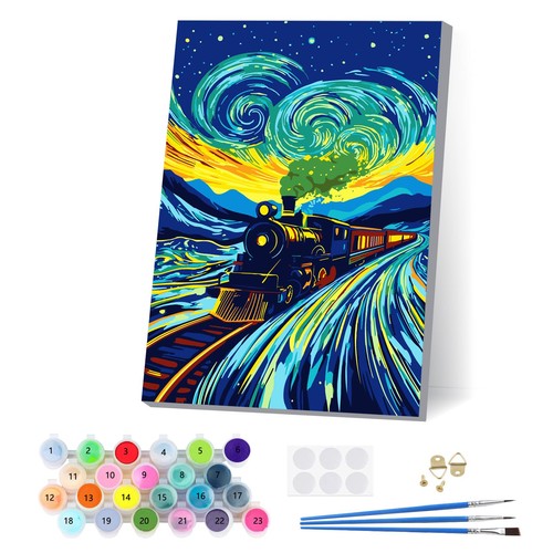 Peinture numero adulte - peinture,